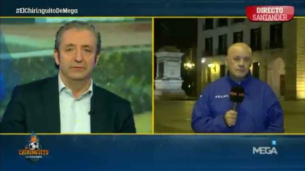 Duro de reportero en el chiringuito