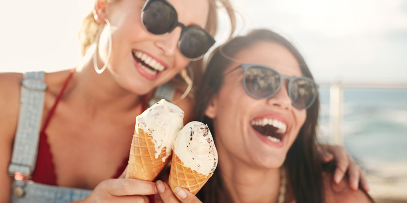 ¿Porque no es recomendable consumir helados?