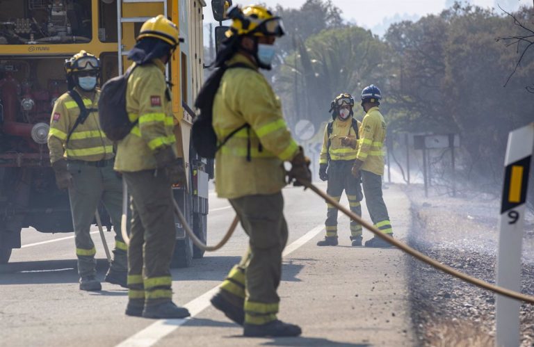 Extinguido el incendio forestal del paraje de Gerena