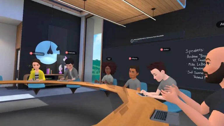Facebook presenta su plataforma Horizon Workrooms de reuniones en Realidad Virtual