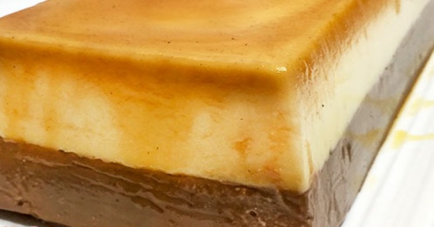 Flan de dos chocolates: esto es lo que necesitas para hacerlo sin usar horno