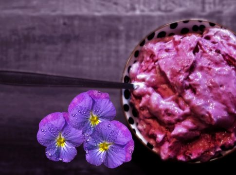 Helado de violeta_ cómo se hace y a qué sabe Helado de violeta: cómo se hace y a qué sabe