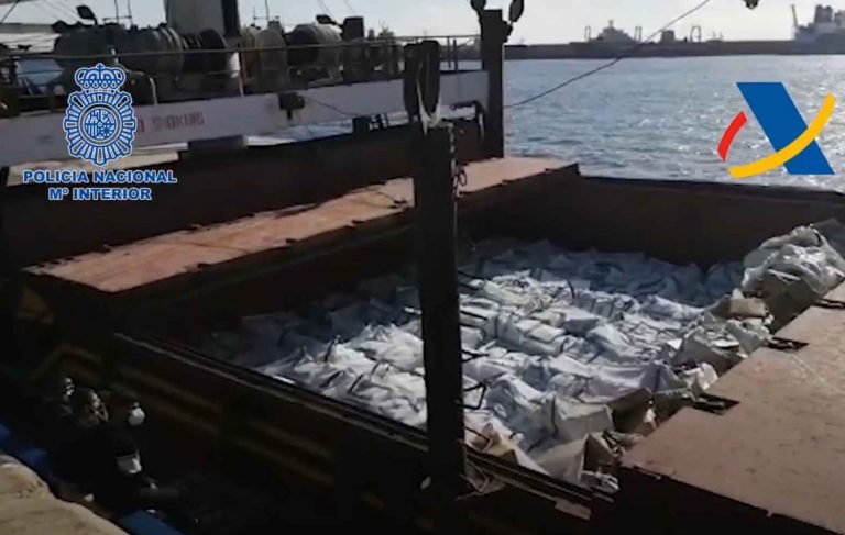 La AN envía a prisión a los 11 tripulantes del buque que portaba 20 toneladas de hachís