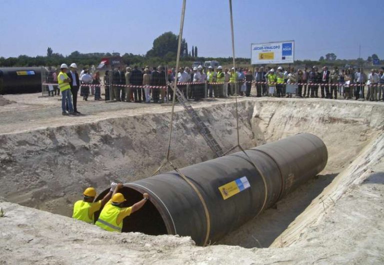 La CHJ autoriza el trasvase de 4,7 hm3 a través de la conducción Júcar-Vinalopó