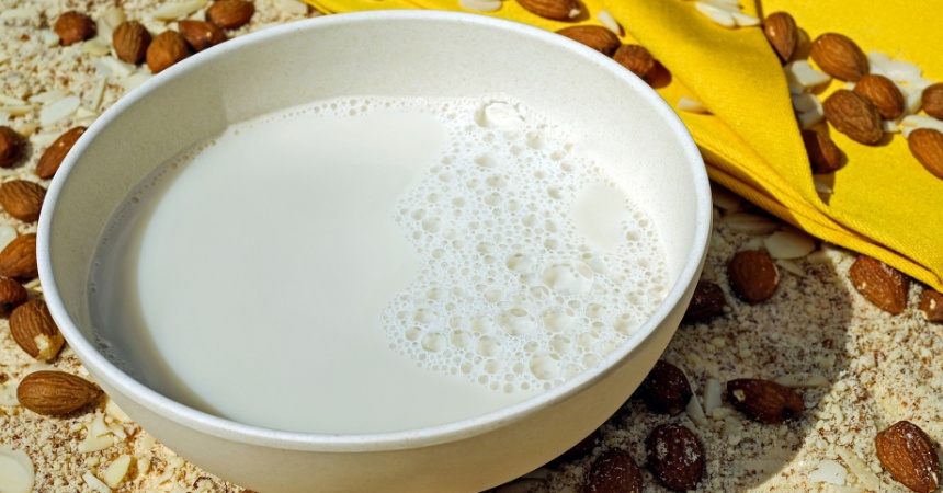 leche de almendras