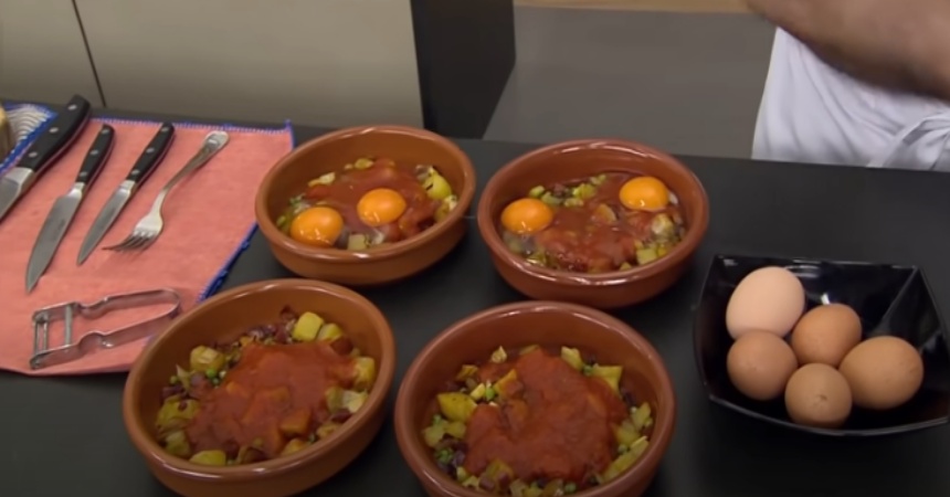 La receta de huevos a la flamenca de Karlos Arguiñano que ha visto más de un millón