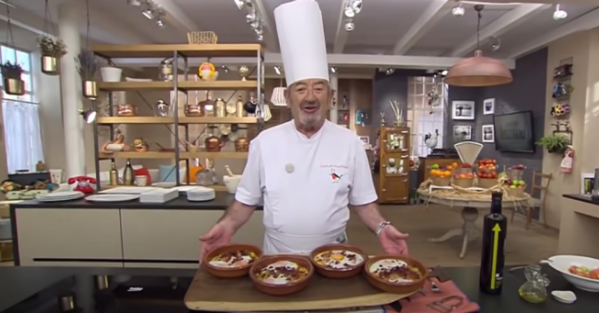 La receta de huevos a la flamenca de Karlos Arguiñano que ha visto más de un millón