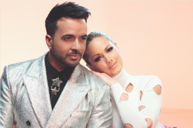 Luis Fonsi con Helene Fischer en 'Vamos a Marte'