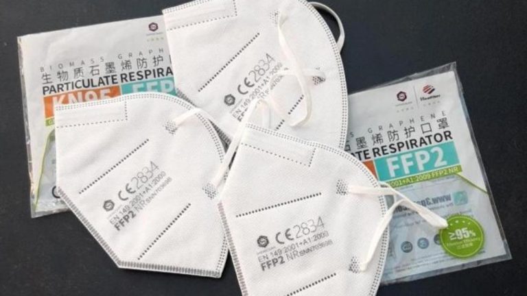 Sanidad: Las mascarillas retiradas por contener grafeno 