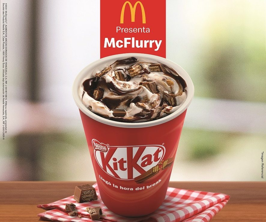 Estos son los ingredientes del McFlurry de McDonald's 58 McFlurry kit kat