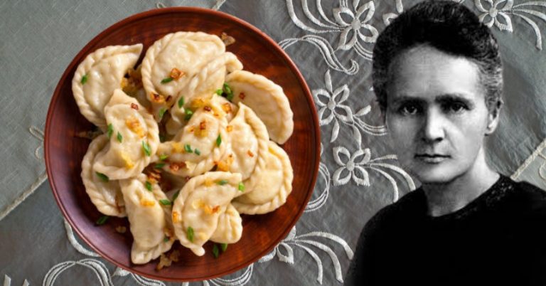 ¿Cansado de comer las mismas patatas? Prueba el «pierogi» de patata de Marie Curie hecho por MJ