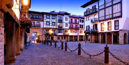 Hondarribia en la Guipúzcoa