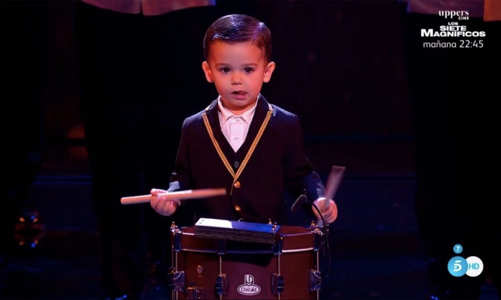 Quiere ser un artista cuando sea más grande