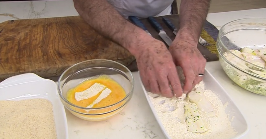 palitos de merluza Arguiñano paso a paso