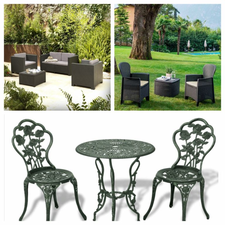 Mesas y sillas de jardín que arrasan en AliExpress por su increíble precio