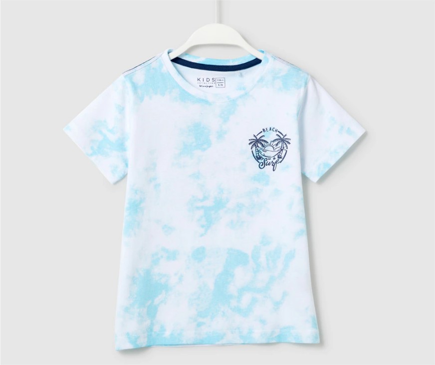 camiseta tie dye niño