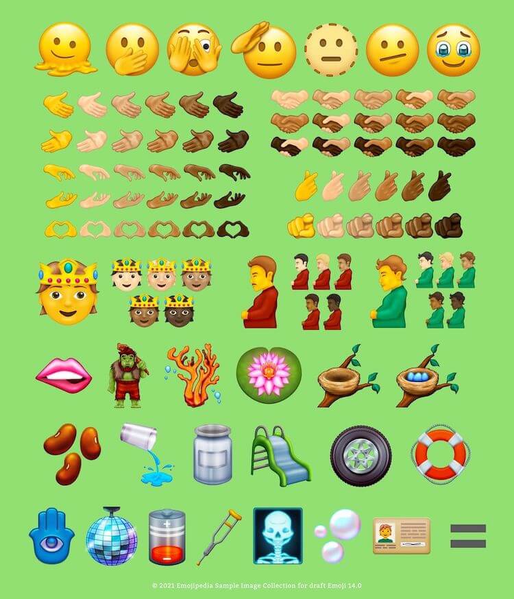 emojis 2021