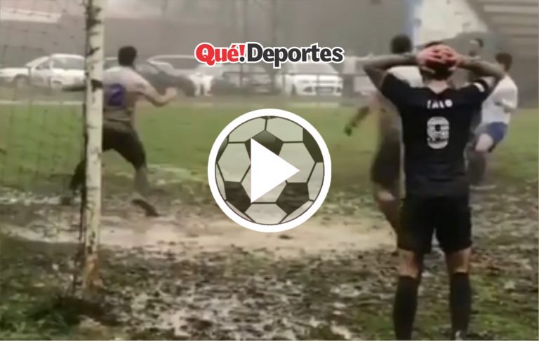 ¡No existe un mal día para jugar al fútbol!