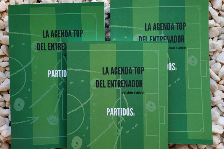 Rafa Campo diseña y crea agendas exclusivas para entrenadores de fútbol, perfectas para la organización del equipo