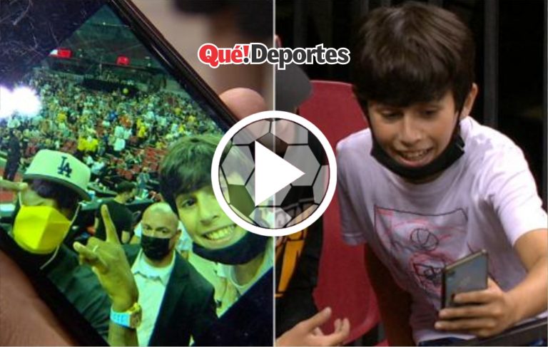 ¡Así se le explota el corazón a un peque!