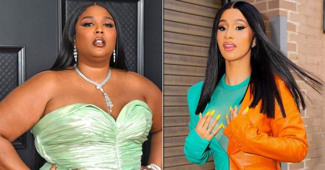 lizzo cardi b rumors