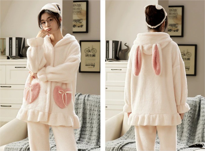 pijama orejas conejo