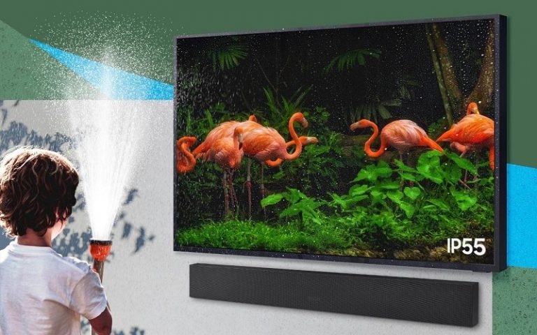 Samsung The Terrace QE55LST7T: así es el televisor ideal para tu terraza o balcón