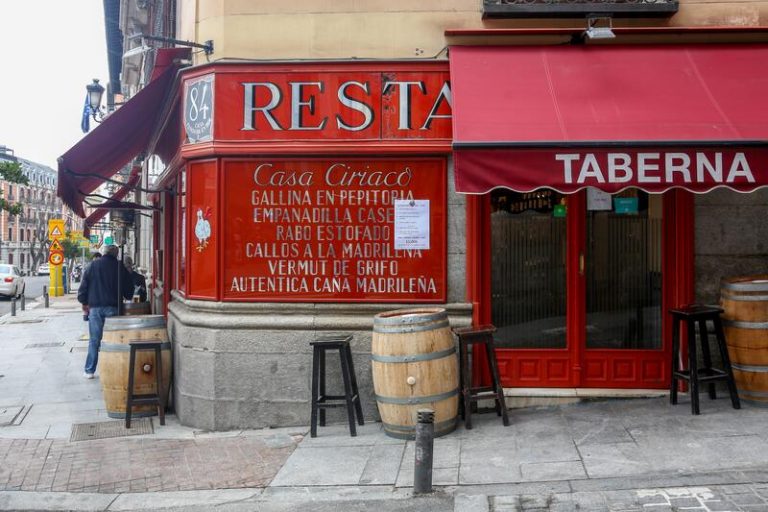 La hostelería de Madrid solicita un aumento del aforo al 75% en interiores