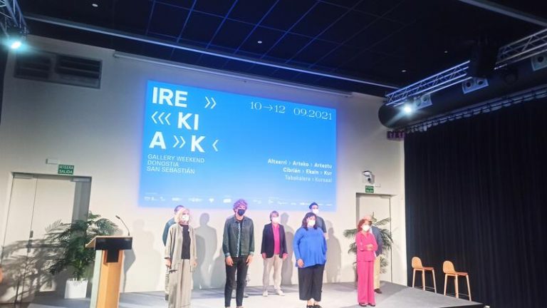 Irekiak Gallery Weekend abre la temporada expositiva de arte contemporáneo en San Sebastián
