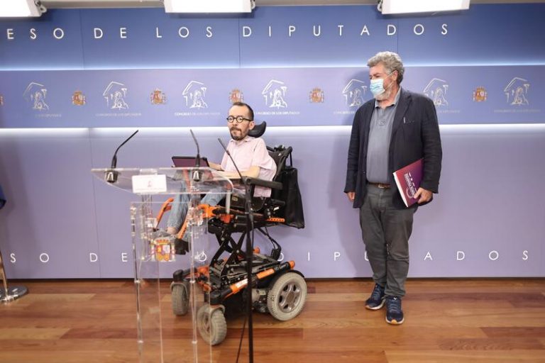 Echenique critica que la propuesta del PP sobre el CGPJ es una excusa para seguir con el bloqueo