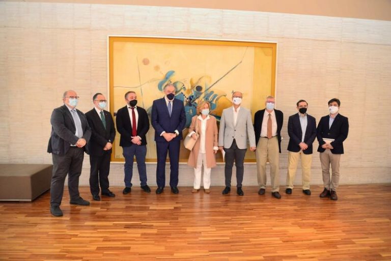 El rey recibe en La Zarzuela al comité científico del proyecto conmemorativo del V centenario de los Comuneros