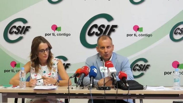 CSIF denuncia que este curso escolar contará con 17.000 profesores menos