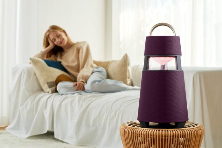 LG anuncia el altavoz inalámbrico XBOOM 360 RP4, con 120W de potencia