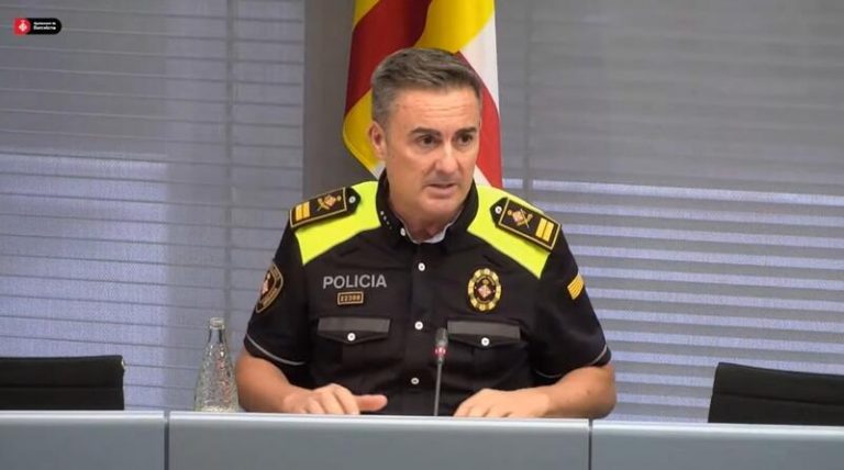 Guardia Urbana de Barcelona ha desalojado 271.000 personas de aglomeraciones nocturnas desde junio