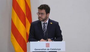 Aragonès no renuncia a la inversión del Aeropuerto pero no aceptará la "presión" del Gobierno