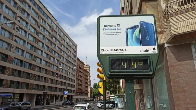 El pasado mes de agosto es el sexto más cálido del siglo XXI en España