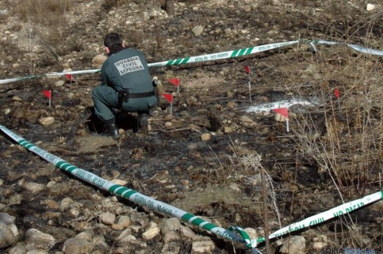 Investigado un vecino de Soria por un incendio en el municipio de Andaluz