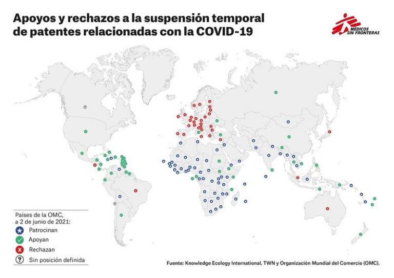 MSF reclama superar los monopolios de los instrumentos médicos contra la COVID-19