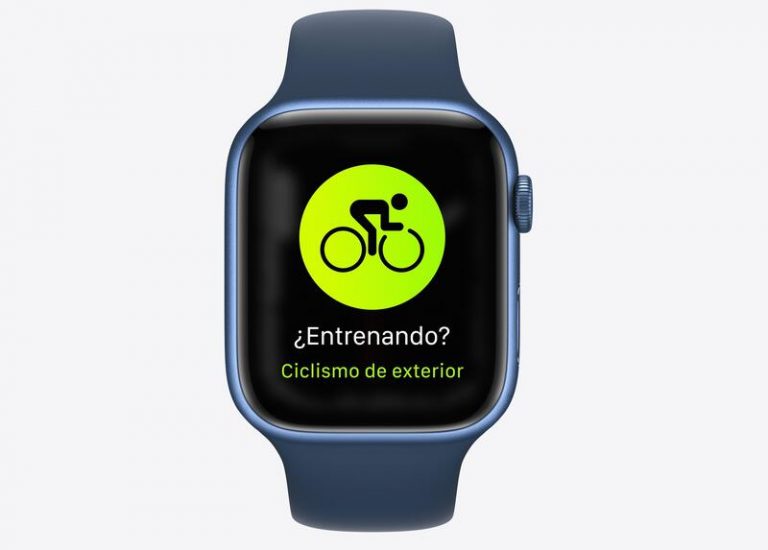 Apple Watch Series 7 aumenta el tamaño de la pantalla e incorpora funciones para los ciclistas