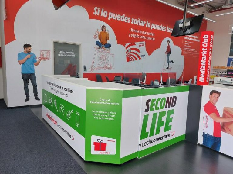 Mediamarkt y Cash Converters se alían para dar una segunda vida a sus productos