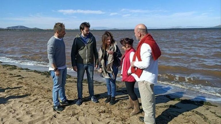 Unidas Podemos solicita a la Comisión Europea ayuda para el Mar Menor