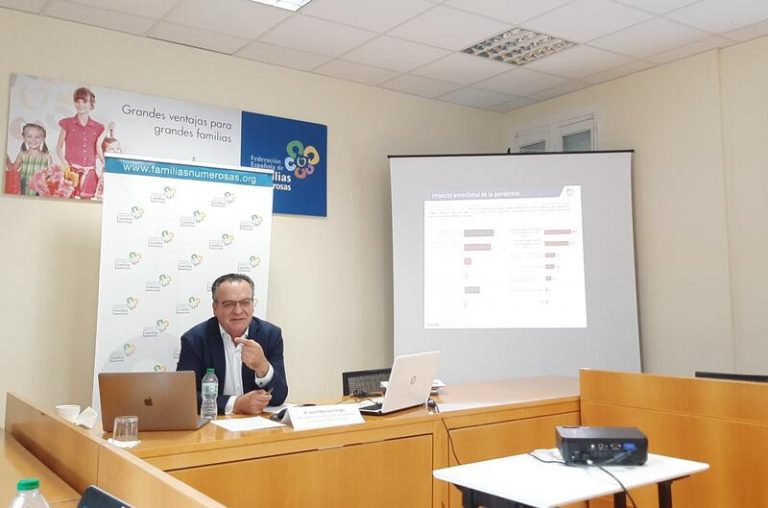 Casi la mitad de familias numerosas de España sufrió estrés por la pandemia