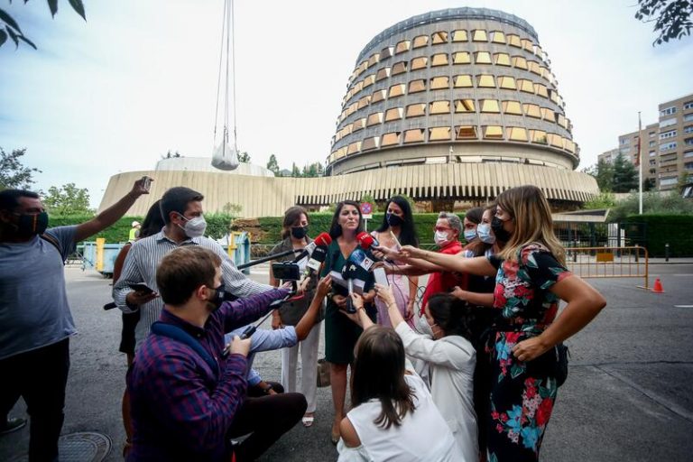 El Congreso rechaza la iniciativa de Vox para poner plazos máximos a las sentencias del TC