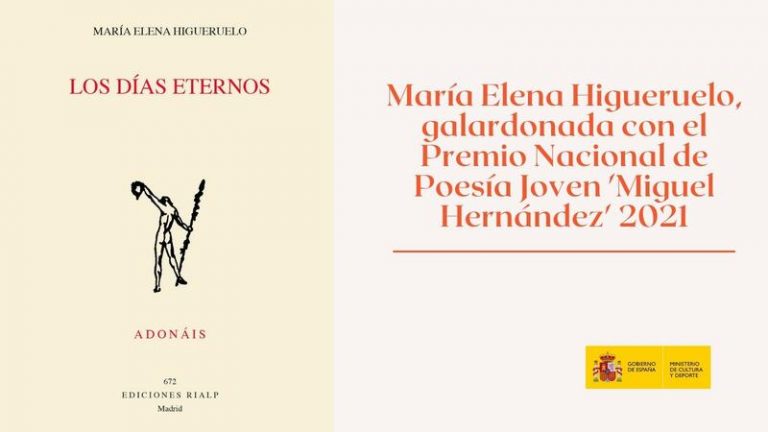 María Elena Higueruelo, Premio Nacional Poesía Joven