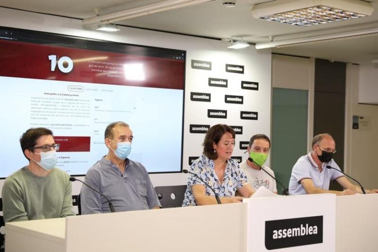 Las entidades independentistas reivindicarán el 1-O en Illa con Puigdemont en vídeo