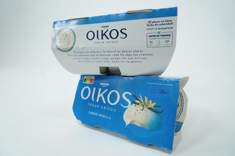 Danone prevé etiquetar el 90% de sus productos con fecha de consumo preferente