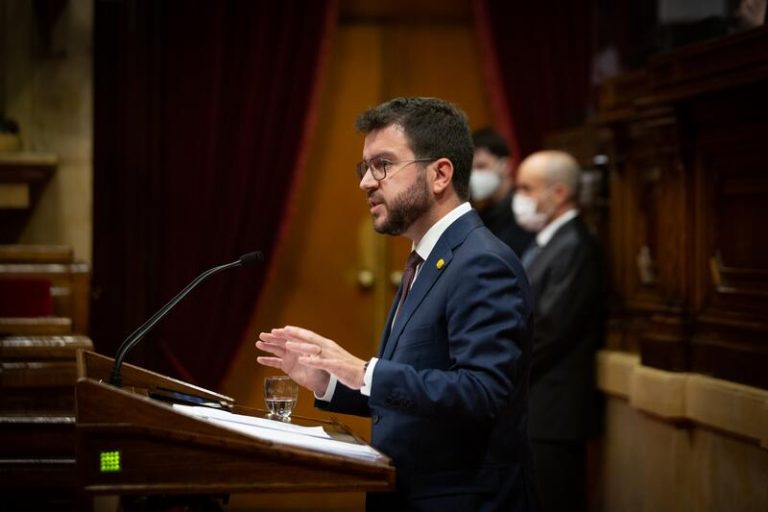 Aragonès proclama una nueva etapa para Cataluña