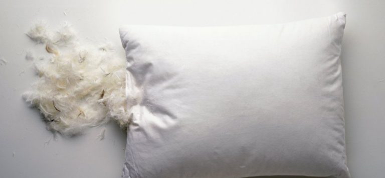 Así se lavan las almohadas de plumas