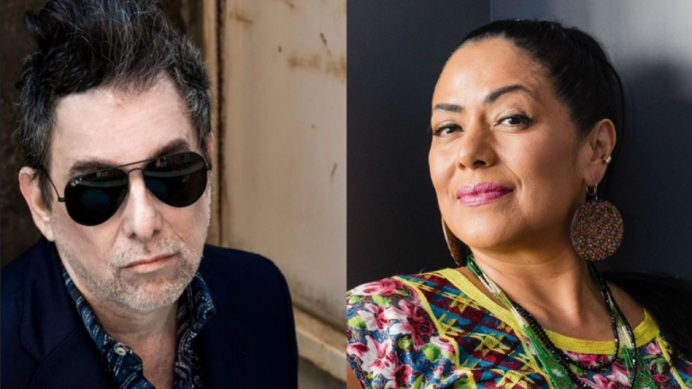 Andrés Calamaro y Lila Downs juntos en 'Estadio Azteca'