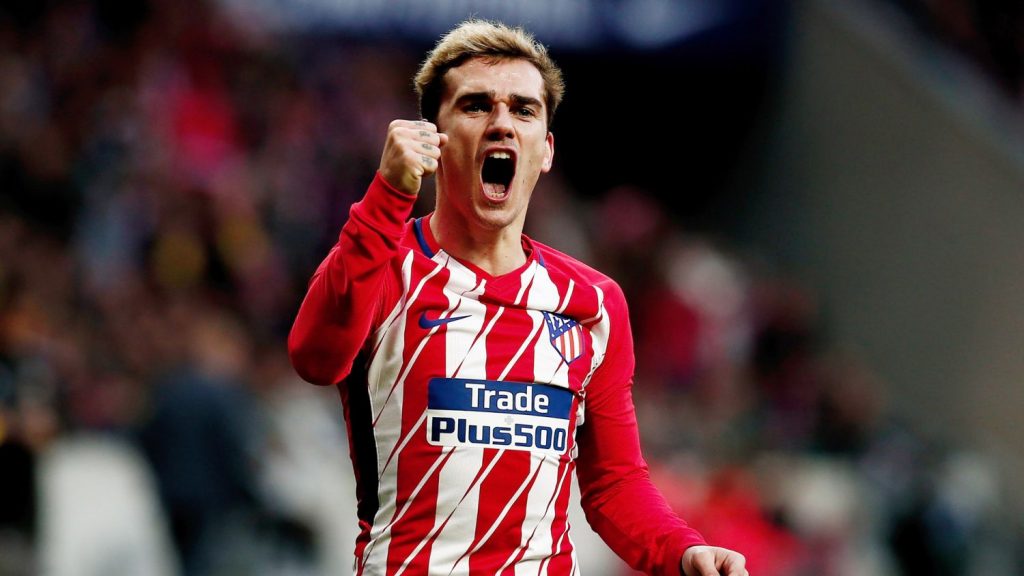 Antoine Griezmann está en tres y dos